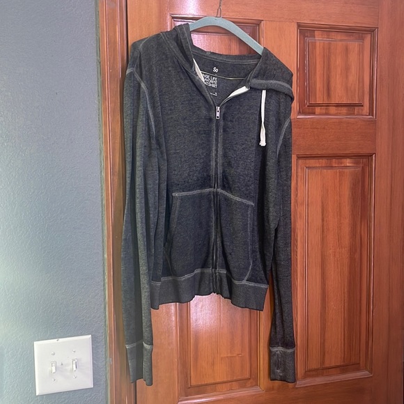 XL: Light Grey and Dark Grey Sweatshirt - Picture 1 of 2